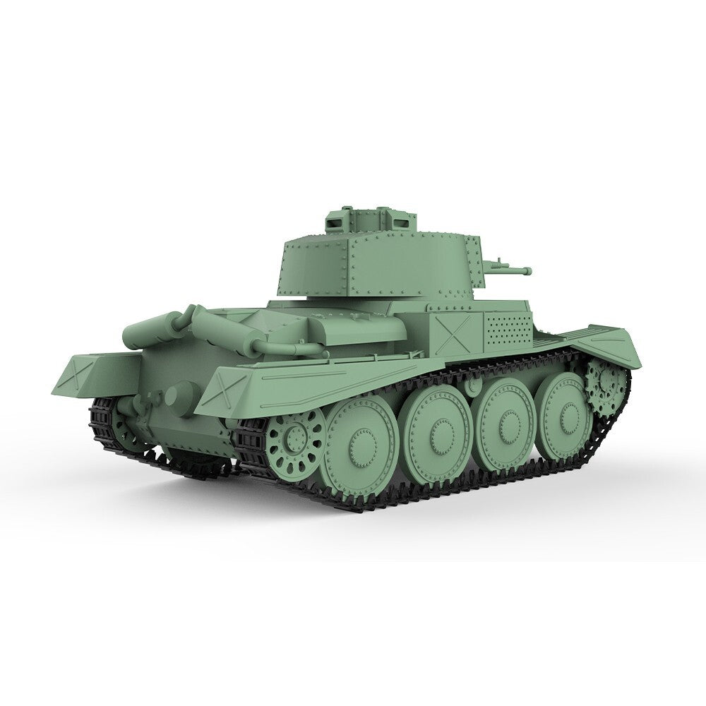 SSMODEL SS72728 1/72 25mm Military Model Kit German 38 nA Light Tank