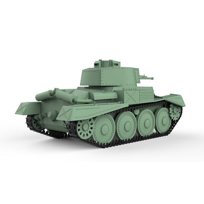 SSMODEL SS72728 1/72 25mm Military Model Kit German 38 nA Light Tank