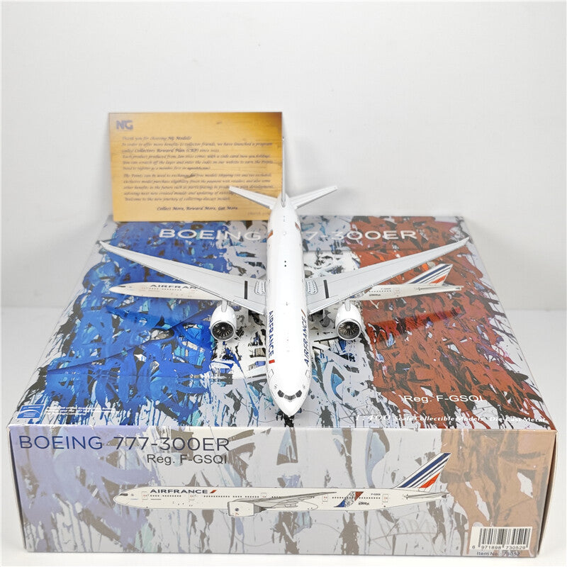 1:400 NG Models Air France Plane B777-300ER F-GSQI Diecast Aircraft Model