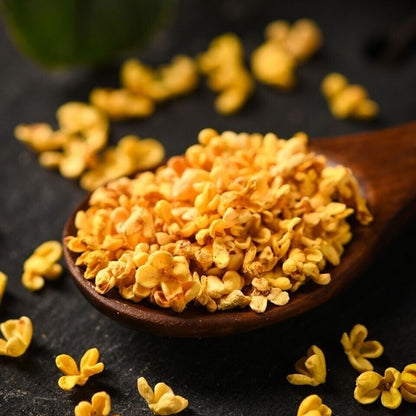 Chinese Premium Osmanthus Flower Tea Sweet-scented Dried Golden Fragrans Tea