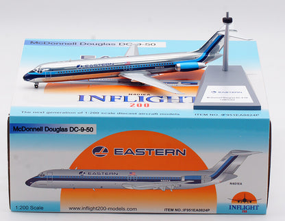 1:200 InFlight EASTERN McDonnell Douglas DC-9-51 Airplane Diecast Aircraft Model