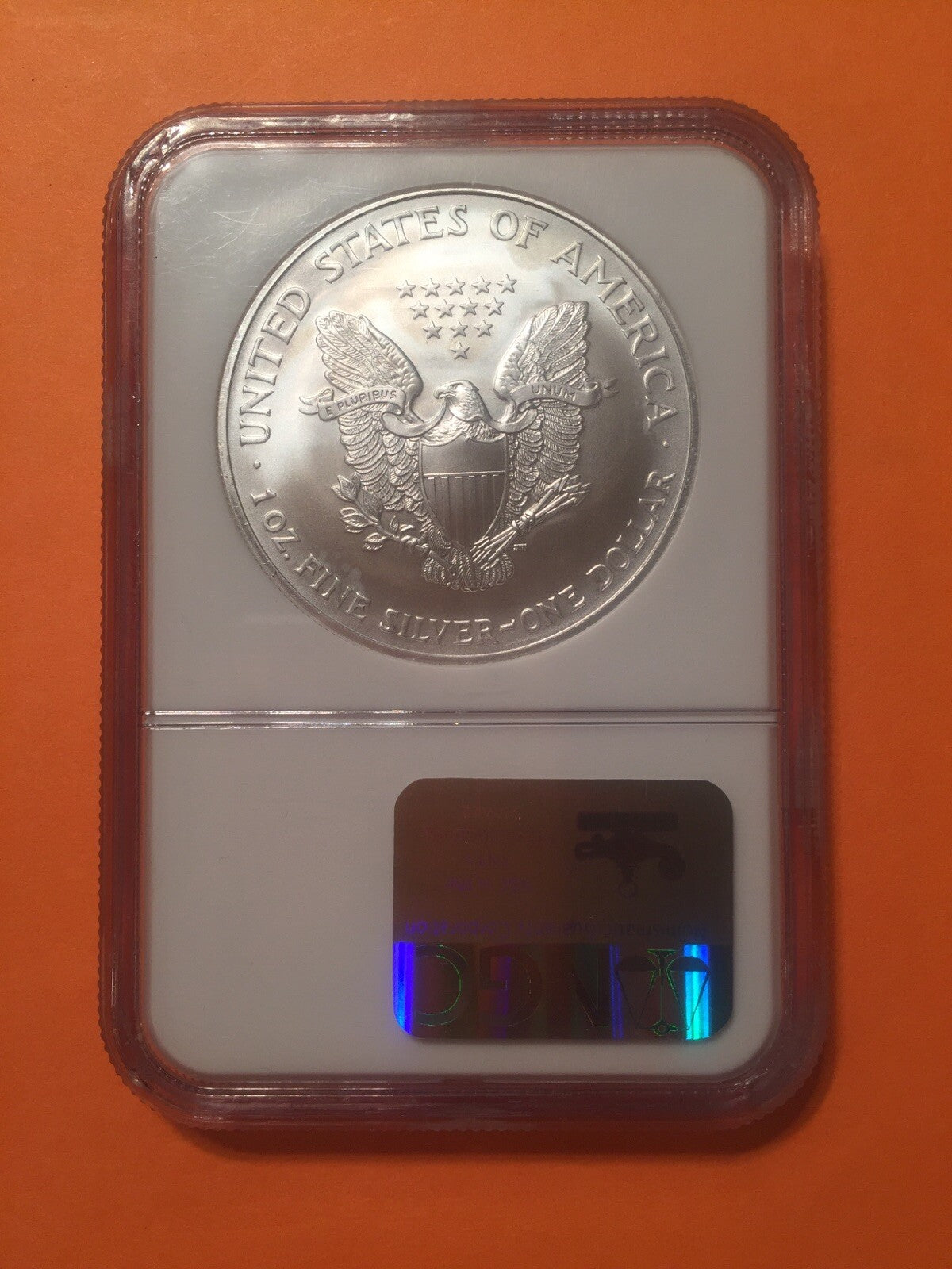 2003 American Silver Eagle ASE Coin 1oz NGC MS69 Old Holder Money 美国鹰洋银币 MS-69