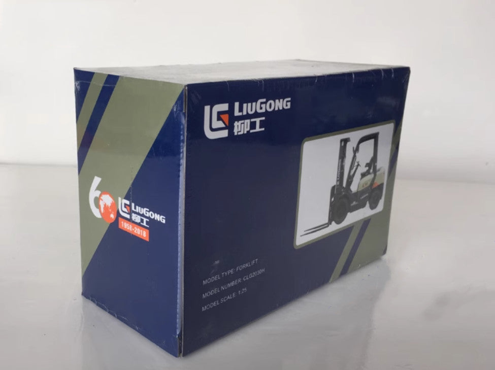 1:25 LIUGONG CLG2030H C30 Forklift Lift Truck Construction Vehicle Diecast Model