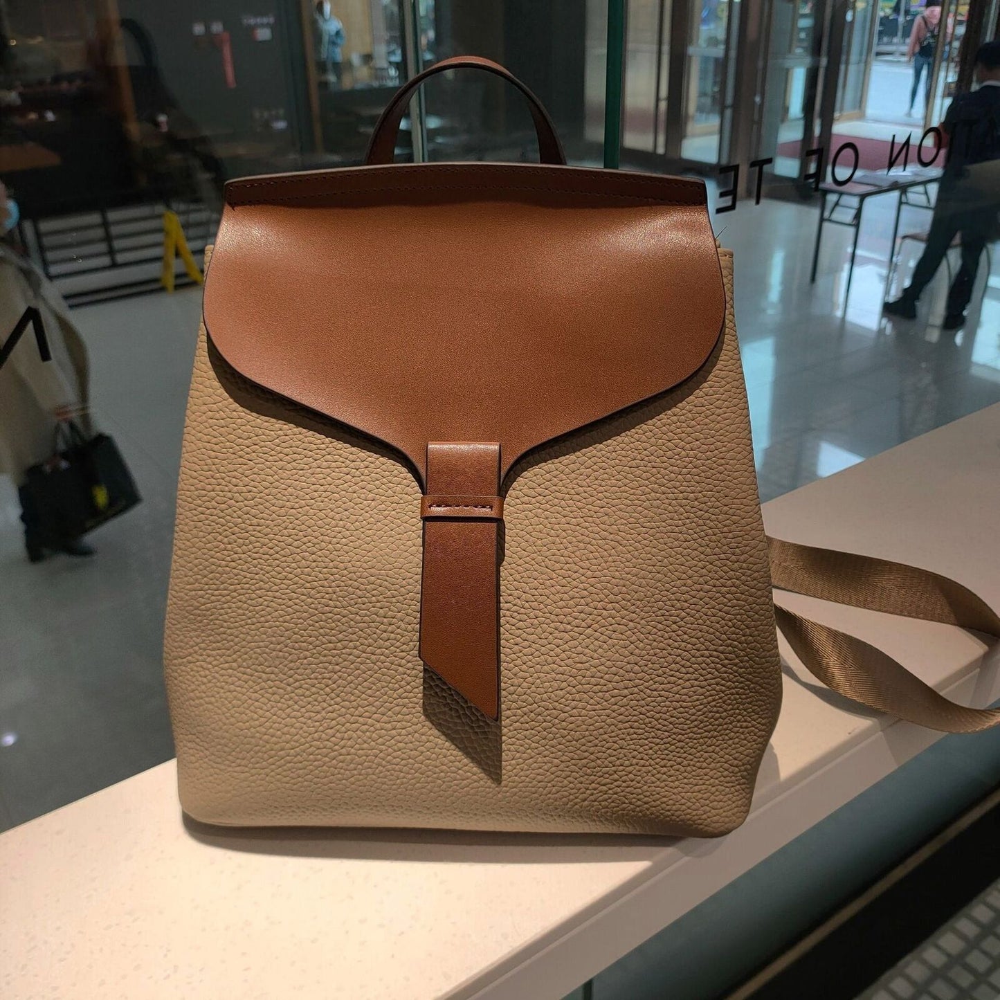 School Book Bag All-match Real Leather Backpack Cowhide Shoulder Bag 27*13*28 CM