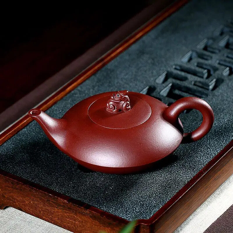 240ml Chinese Yixing Handmade Pot Kungfu Teaware Purple Clay Drinkware Dahongpao