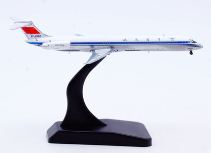 1:400 JC Wings CAAC China Airlines MD Douglas MD-82 Diecast Aircraft Model