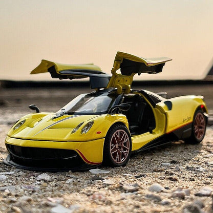 1:32 Pagani Huayra Dinastia Diecast Model Car Collection Toy Vehicle Sound Light