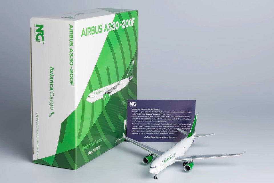 1:400 NG Model Avianca Cargo AIRBUS A330-200F Aircraft Diecast Airplane Model