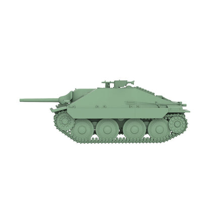 SSMODEL SS160730 1/160 N SCALE Railway Military Model Kit German Jagdpanzer 38