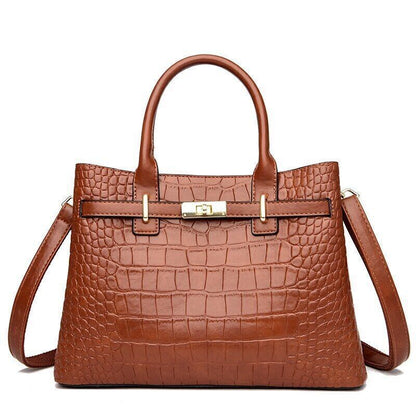 3-layer Women Single Shoulder Bag Leather Handbag Bag LWomen Handbags