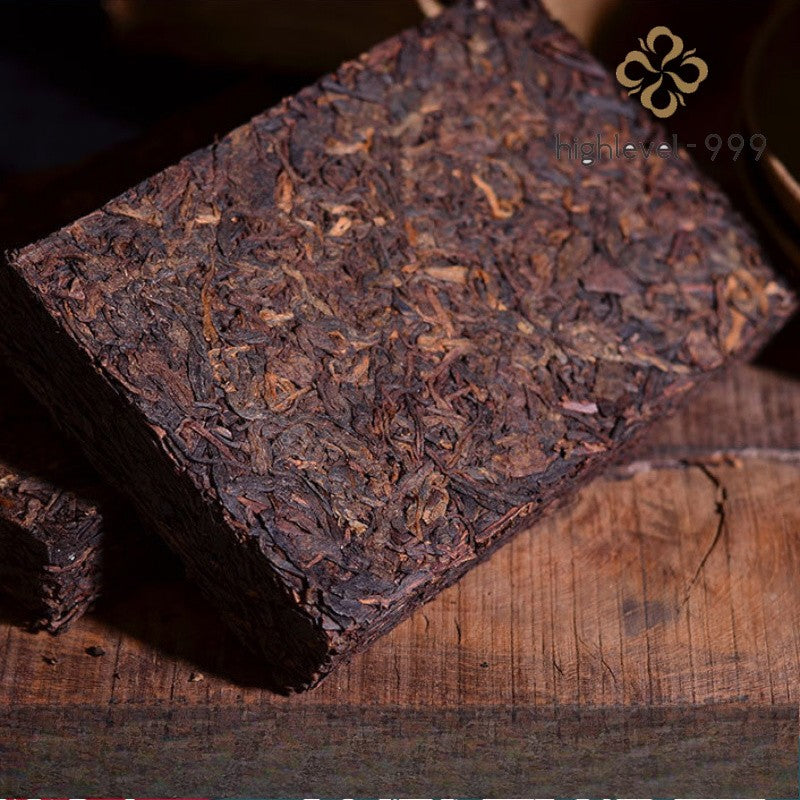 1000g Ripe Pu'er Tea Brick Yunnan Laobanzhang 90s Vintage Compressed Leaf Tea