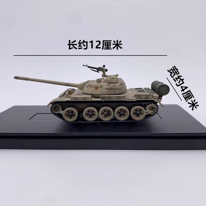 1/72Chinese Army ZTZ-59 Main Battle Tank World WZ120 Sand-colored Model Finished