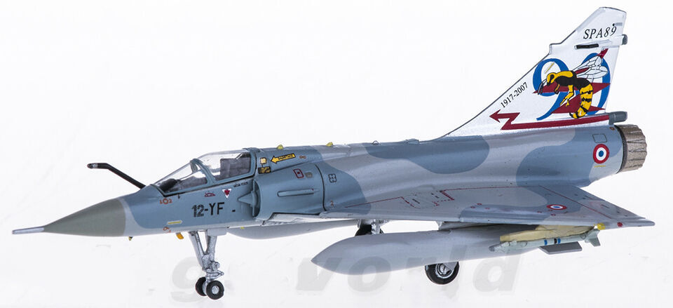1:200 Hogan French Air Force Dassault Mirage 2000C Fighter Diecast Plane Model
