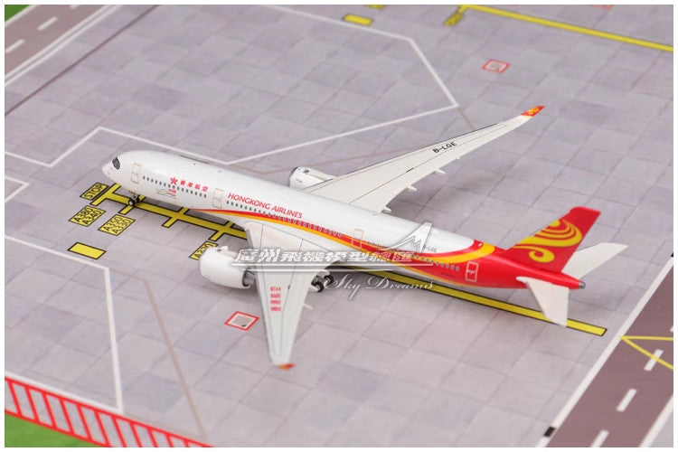 1:400 JC Wings HONGKONG AIRLINES AIRBUS A350-900 Passenger Plane Diecast Model