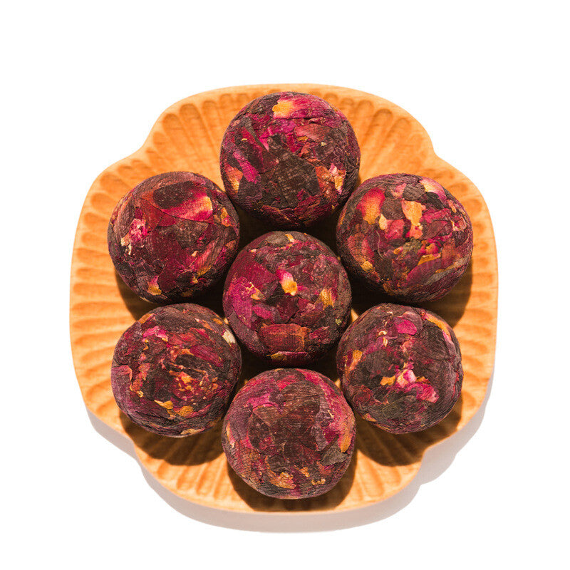 Handmade 10 Mixed Species Yunnan Blooming Tea Ball Flowering Tea Bud 500g -