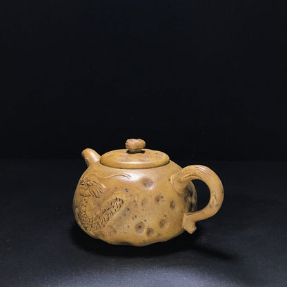 Chinese Yixing Zisha Clay Handmade Exquisite Teapot （供春 底款：时大彬）