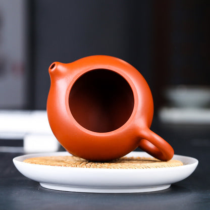 220ml xishi pot marked Chinese real yixing zisha dahongpao clay tea pot on sales