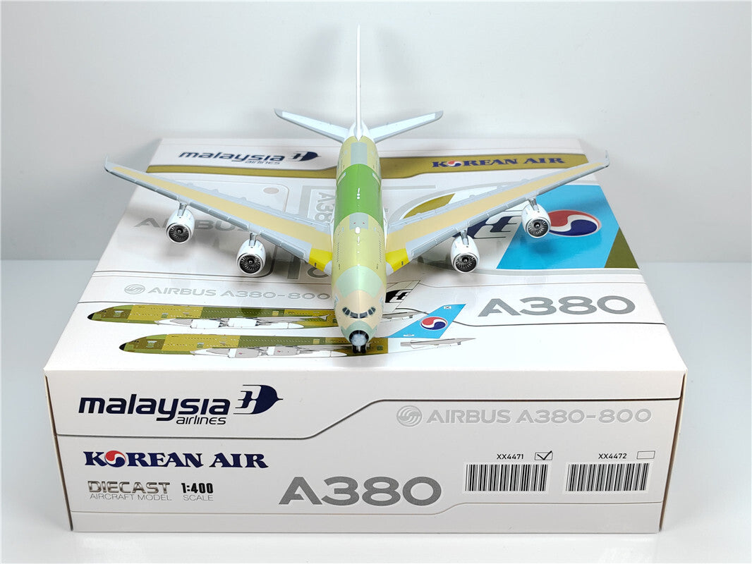 1:400 JC Wings malaysia airlines A380 Passenger Airplane Diecast Aircraft Model