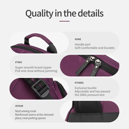 Backpack Outdoor Traveling Multi Pocket Laptop Bag Leisure School Bag 14" Laptop