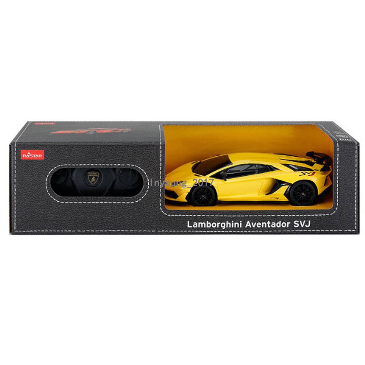 Remote Control Car 1/24 Lamborghini Aventador SVJ Model Toy Car RC Cars Yellow