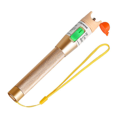 30MW Visual Fault Locator Metal 10-30km Red Light Source Fiber Tester