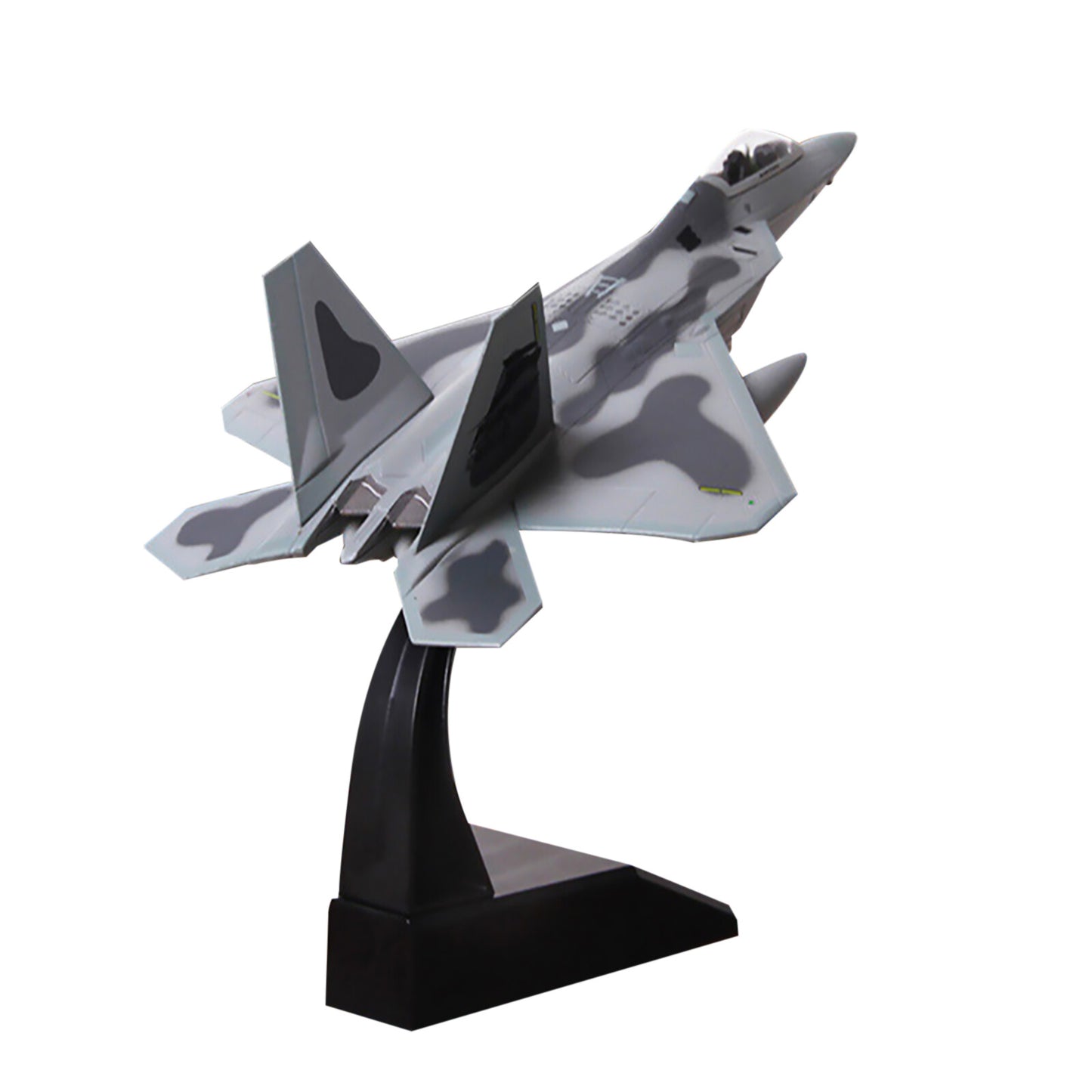 Metal F-22 Aircraft 1:100 Model Fighter Aviation Military Science Exhibition M