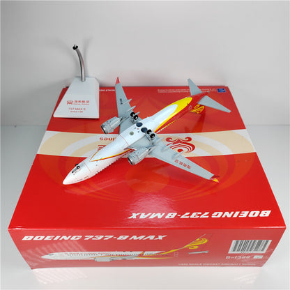 1:200 JC Wings Hainan Airlines BOEING 737 MAX8 Passenger Airplane Diecast Model