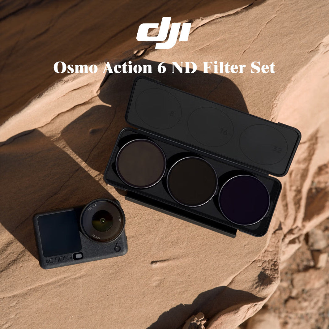 DJI Osmo Action 6 ND Filter Set (ND8/16/32 + Case)