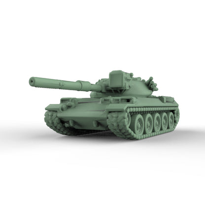 SSMODEL SS700987 1/700 Military Model Kit Japan TYPE74 Medium Tank