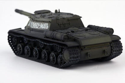 88MODEL WWII Soviet su-152 self propelled gun slogan 1/72 FINISHED MODEL TANK