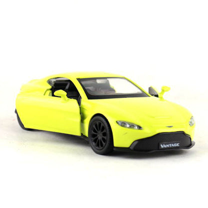 1/36 Aston Martin Vantage Model Car Diecast Toy Vehicle Boys Toys Kids Yellow