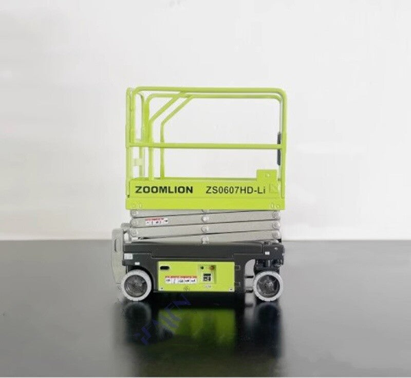 1:25 ZOOMLION ZSO607HD-Li Electric Scissor Lifts Equipment Machine Diecast Model