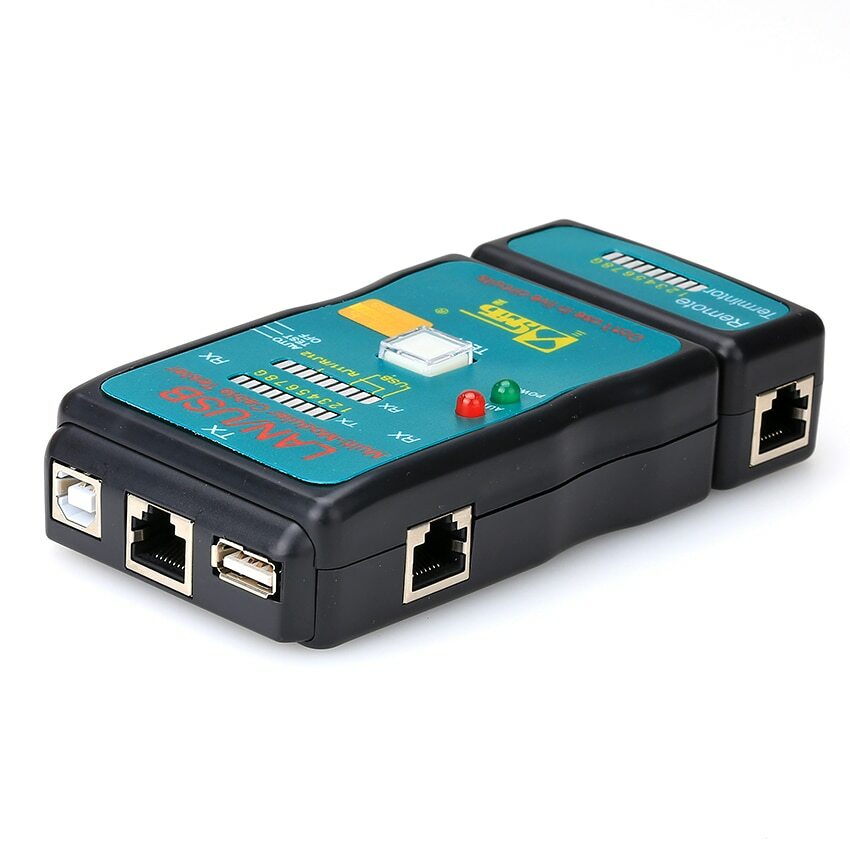CT-168 Multi-Modular Network RJ45 Cat5 RJ11 Ethernet Hot Cable LAN USB Tester