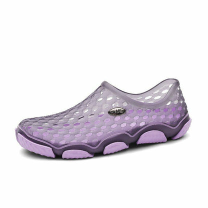 Beach shoes Outdoor River Walking Hollow out Jelly Garden Travel Comfortable PVC