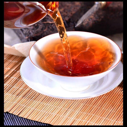 250g Menghai Shu Puer Tea Aged Jujube Aroma Ripe Puerh Tea