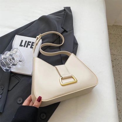 Shoulder Side Bags for Women Handbags Trend Ladies Solid Color Bag