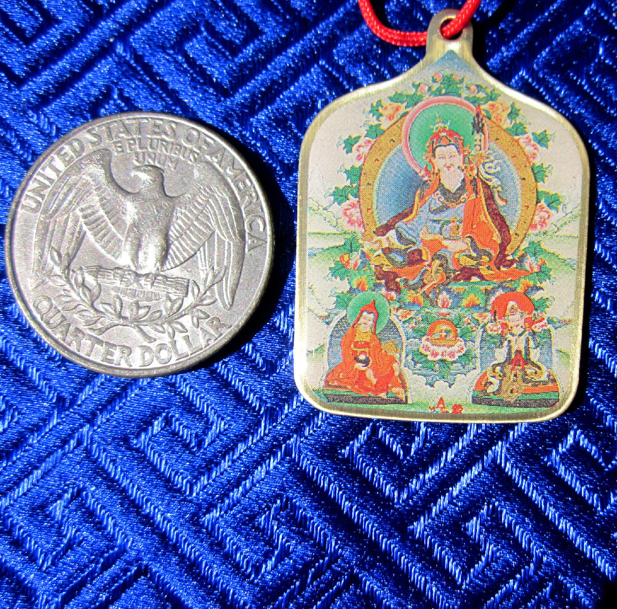 KING GESAR OF LING BELOVED FOLKLORE GURU RINPOCHE TIBETAN BUDDHIST PENDANT