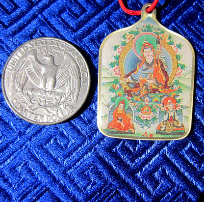 KING GESAR OF LING BELOVED FOLKLORE GURU RINPOCHE TIBETAN BUDDHIST PENDANT