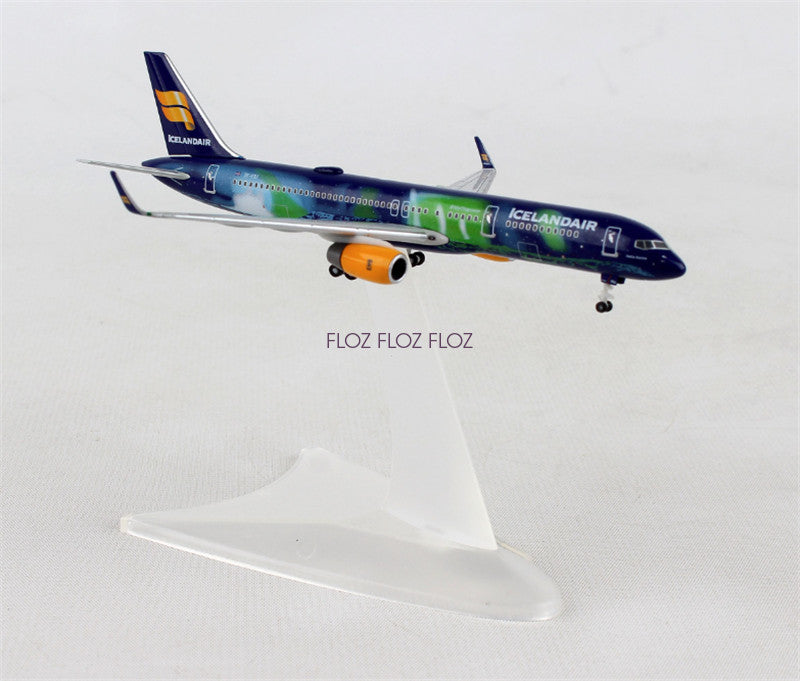 for Herpa for Icelandair for Boeing 757-200 TF-FIU 1:400 plane Pre-built Model