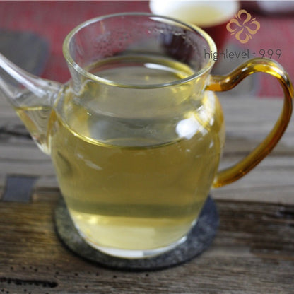 100g Ripe Pu'er Tea Cake Yunnan Dry Stored Menghai Ancient Tree Spring Compresse
