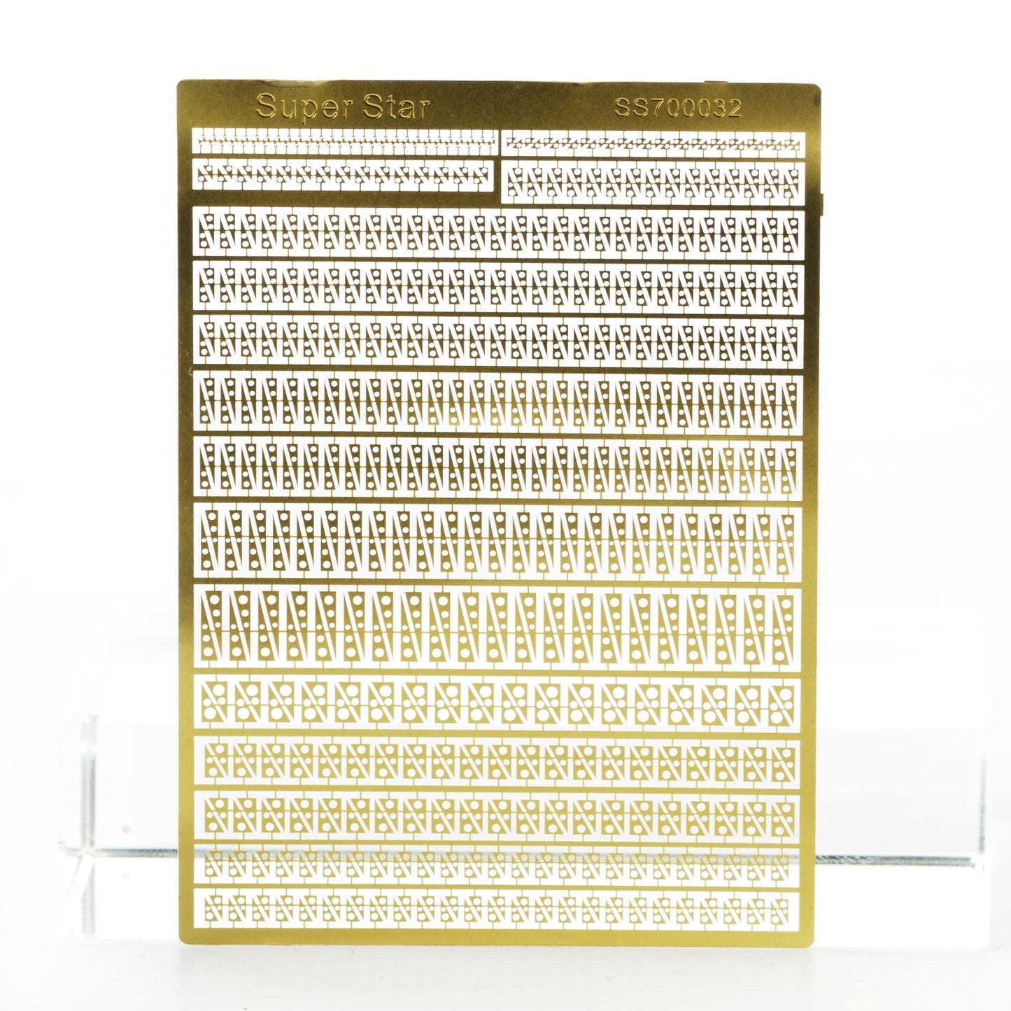 SSMODEL SS700032 1/700 WWII Warship Triangular Perforated Gussets