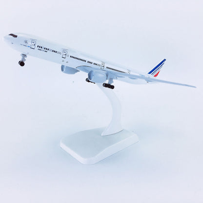 1:300 20cm Air France B777 Model Plane Alloy Diecast Airplane Airliner Ornaments