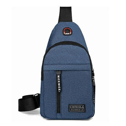 Shoulder Chest Daily Bags Male Female Nylon Waist Packs Crossbody Outdoor Sports