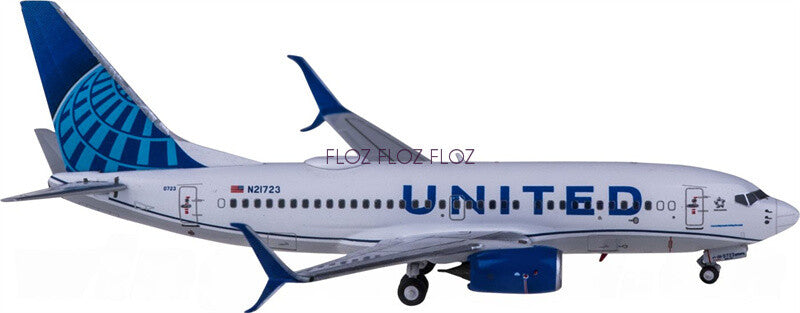 for NG Models for United Airlines for Boeing 737-700 N21723 1:400 Airplane Model