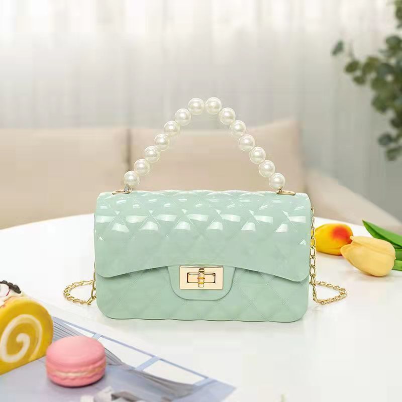 Handbag Synthetic Leather Small Shoulder Bags Cosmetic Little Square Chain Purse