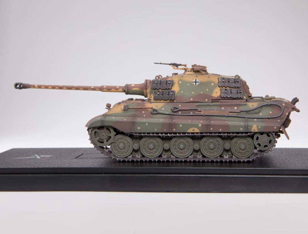 1:72 ARTISAN King Tiger Heavy Tank Vehicles Plastic Diecast Military Armor Model