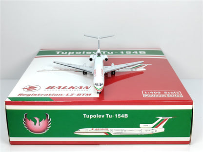 1:400 Phoenix BALHAN Tupolev TU-154B Airplane Diecast Aircraft Plane Model