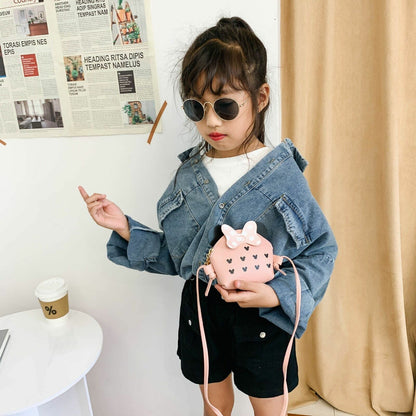 Mini Clutch Bags Cute Kids Little Girl Small Coin Wallet Pouch Baby Money Change