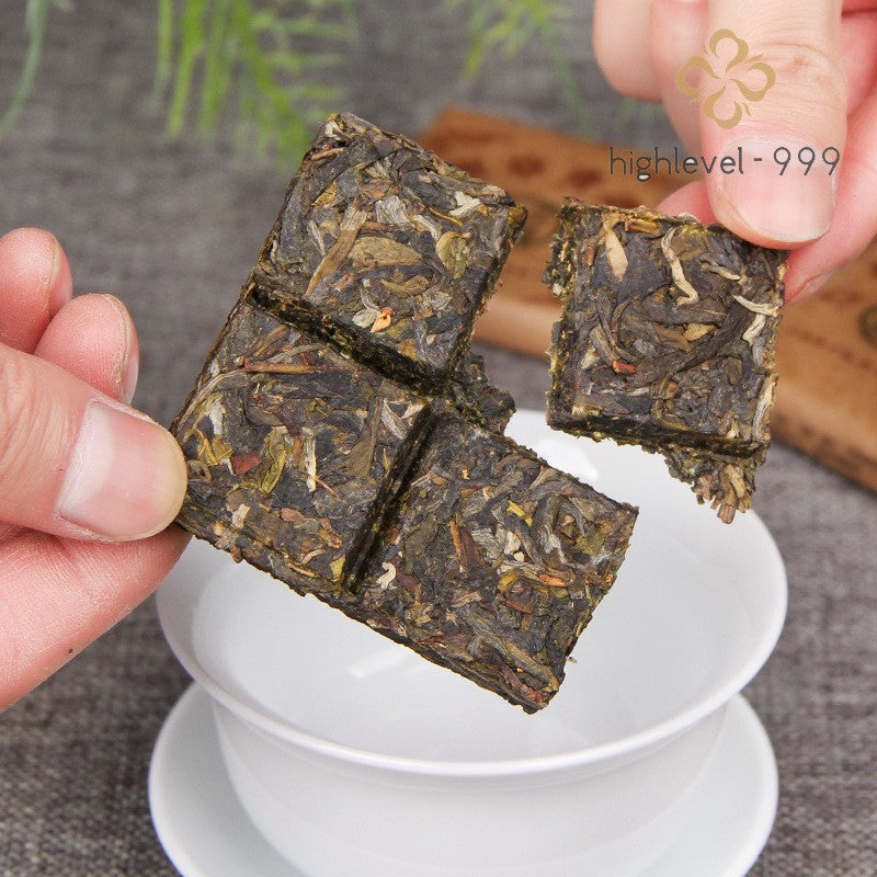 36G Raw Puer 2025 Mini Brick Banzhang Green Brick Yunnan Honey Aromatic Tea -