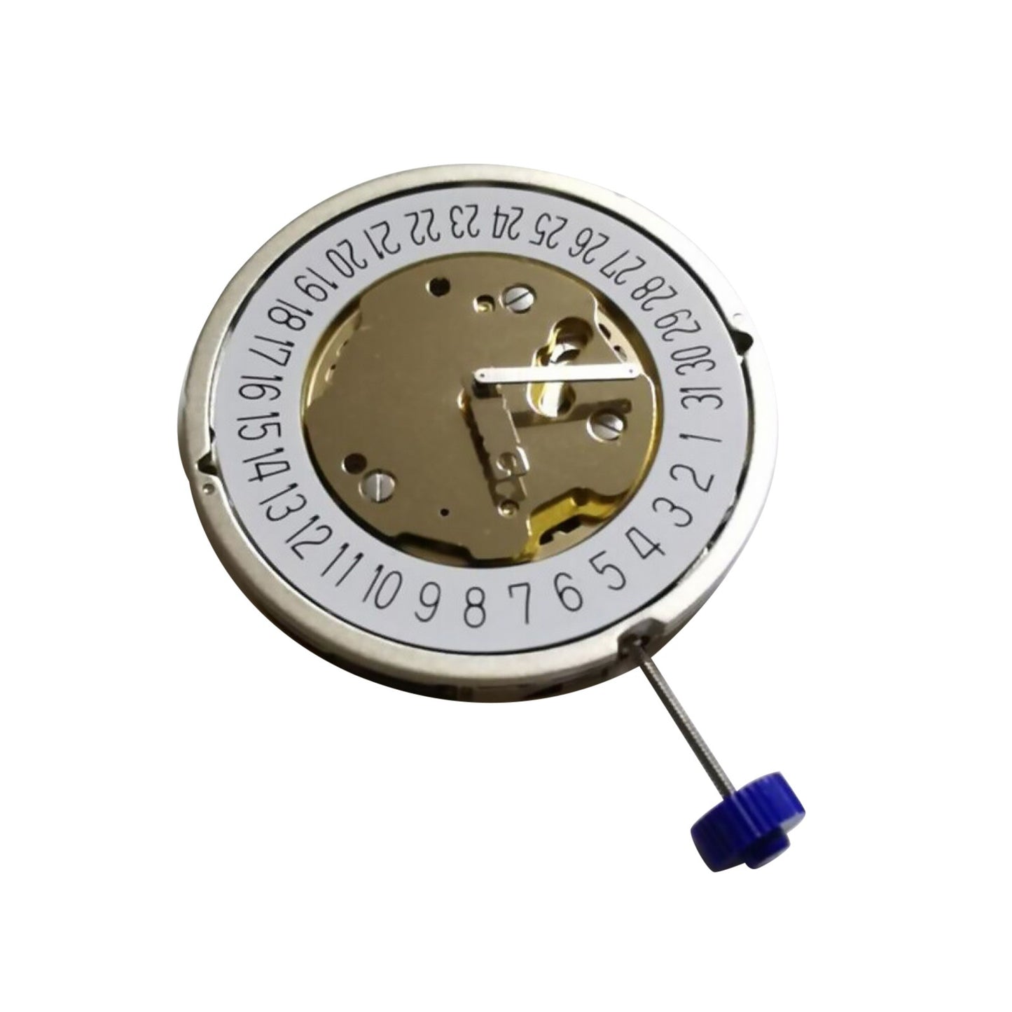 Quartz Watch Movement with Battery 5 Hands Single Calendar For RONDA 5021.D U